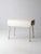 Wood Antique White Painted Drop Leaf Farmhouse Table For Sale - Image 7 of 18