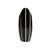 1950s Vintage Hornsea John Clappison Black and White Striped Tall Gaiety Jug With Yellow Inside For Sale - Image 5 of 7