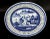 Early 19th Century Chinese Export Porcelain Canton Blue & White Chestnut Basket & Stand For Sale - Image 5 of 9