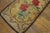 Textile Considerable Yellow Mustard Color With Lovely Florid Design Antique American Hooked Rug For Sale - Image 7 of 9