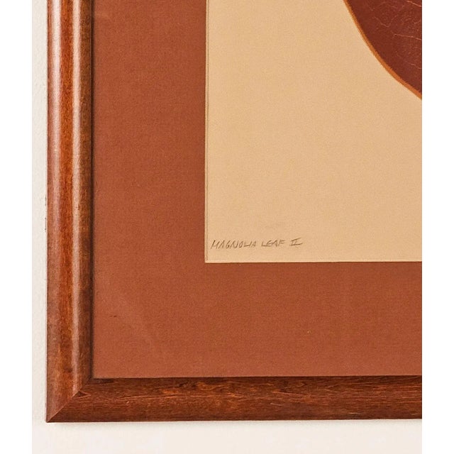 Realism "Magnolia Leaf Ii", by Milford For Sale - Image 3 of 4