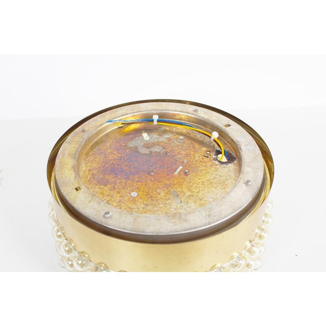 Bubble Glass Flush Mount Light by Helena Tynell for Glashütte Limburg For Sale - Image 4 of 9
