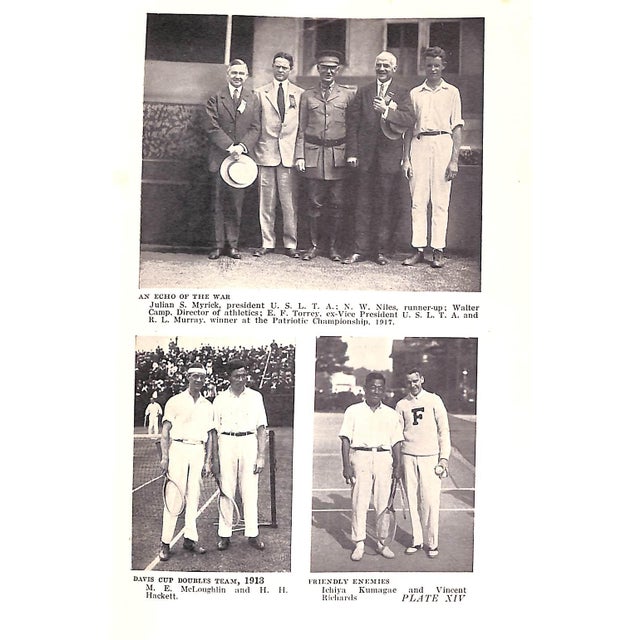 White "The Art of Lawn Tennis" 1921 Tilden, William T., 2d For Sale - Image 8 of 10