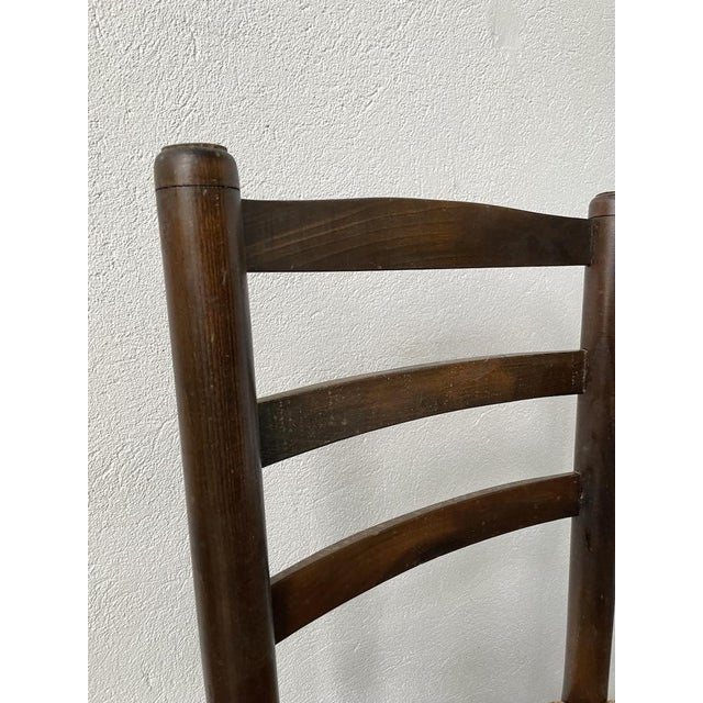 Straw Chairs by Dudouyt, 1950s, Set of 4 For Sale - Image 14 of 18