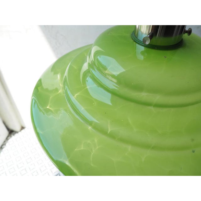 Glass Mid-Century Glass Chandelier attributed to Stefan Tabery, Bohemia, 1960s. For Sale - Image 7 of 15