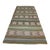 1970s Native American Hand Knotted Striped Large Rug For Sale
