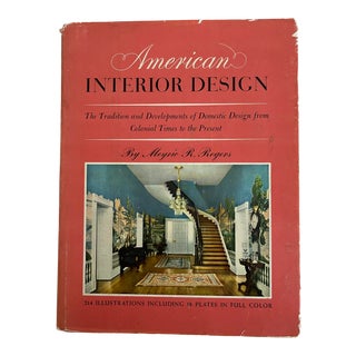 American Interior Design 1947 Hardcover Book For Sale
