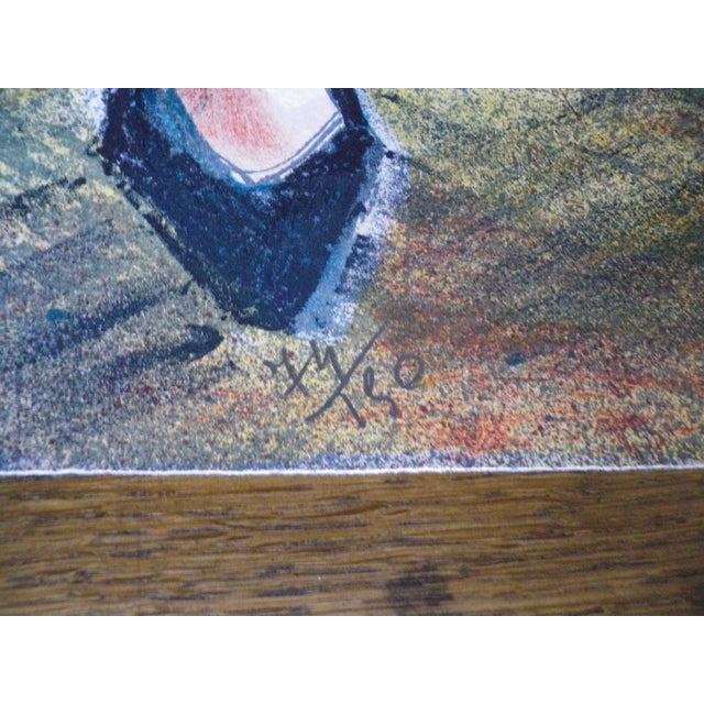 Elie Pesatori, La gare Paris, Paris Liverpool & La femme en rouge, Lithographs, 1970s-1980s, Set of 3 For Sale - Image 10 of 18