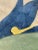 1980s Vintage 1980s Art Deco Oval Sculpted Area Rug For Sale - Image 5 of 7