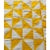 1950s American Patchwork Bowtie Quilt — Sunshine Yellow & White Cotton 35” Square For Sale - Image 12 of 18