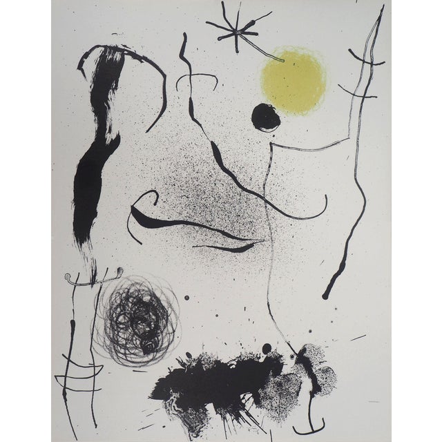 Joan Miro, A Bouquet of Dreams for Leila, Lithograph For Sale