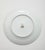 White Richard Ginori 1735 Handpainted Porcelain Dinner Plate in Pincio Red, Late 20th Century For Sale - Image 8 of 9