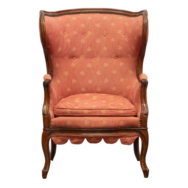 This stunning 18th-century carved walnut chair is a true statement piece, showcasing the elegance and craftsmanship of the...