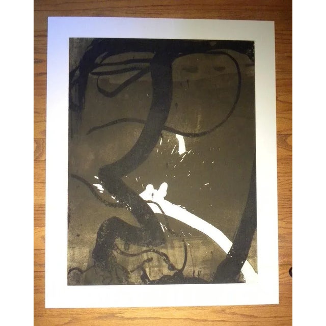 Set of Original Signed Mid Century Abstract Paintings by Francine Simonin For Sale In New York - Image 6 of 12