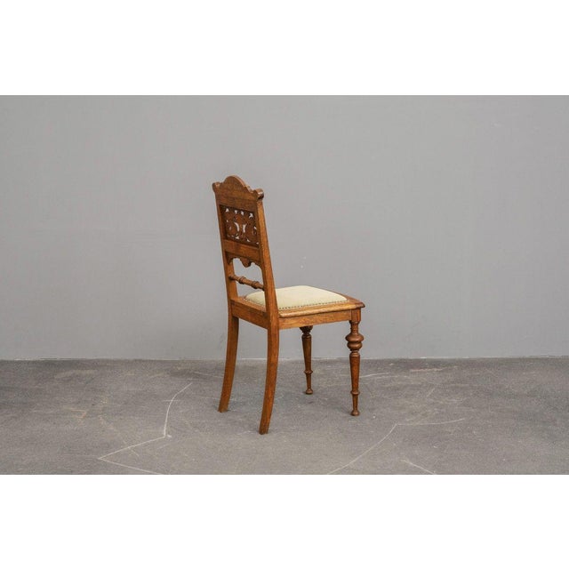 Brown Historicist Chairs, Late 19th Century, Set of 4 For Sale - Image 8 of 18