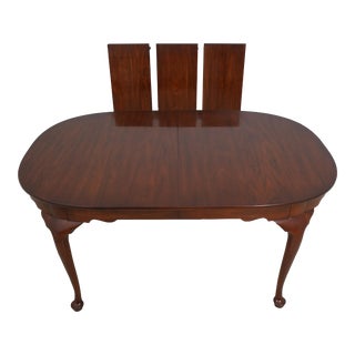 Henkel Harris Oval Cherry Dining Room Table For Sale