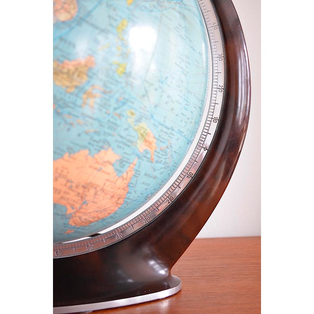 Streamline Globe from C.A. Kochs Publishing House, 1960s For Sale - Image 18 of 18