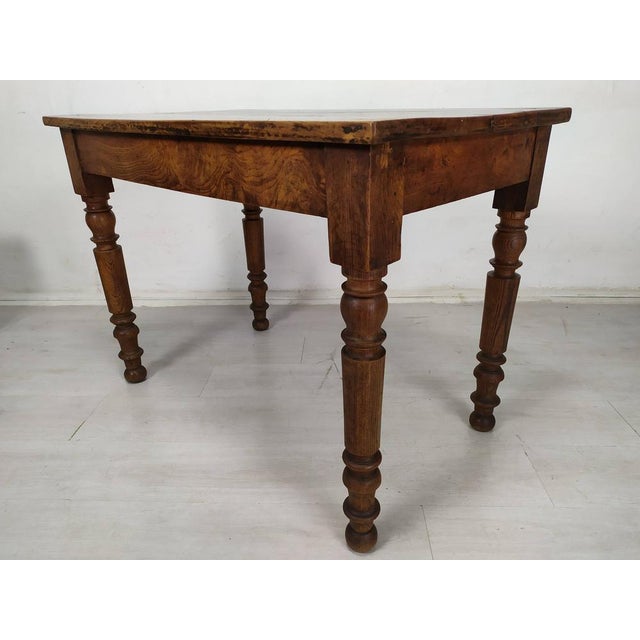 Vintage Bistro Table in Ash For Sale - Image 5 of 18