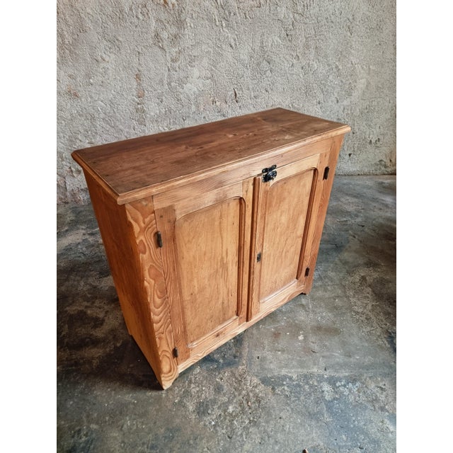 Antique French Pine Cupboard, Early 20th Century For Sale - Image 11 of 14