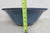 Large Ceramic Centerpiece Bowl Wide Flared Rim and Speckled Blue Red Glaze 5000b For Sale - Image 12 of 17