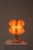 Mid-Century Modern Cocoon Table Lamp with Resin Shade, Italy, 1970s For Sale - Image 4 of 8