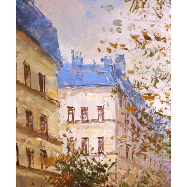 Mid-Century French Oil on Canvas Painting of “La Madeleine” Signed t.e. Pencke For Sale - Image 9 of 14