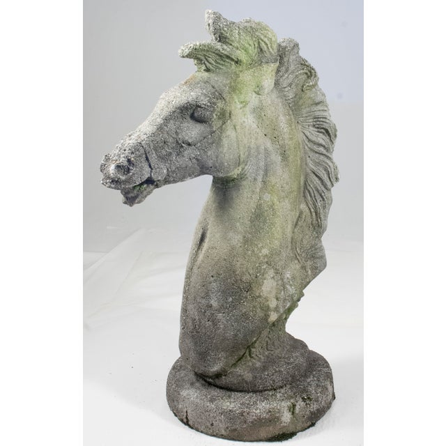 What a outstanding piece of Cement Sculpture this comes from the original family. This was displayed on a cement table as...