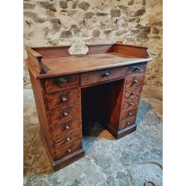 Brown French Shop Counter, 1920s For Sale - Image 8 of 18