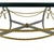 1970s Hollywood Regency Mixed Metal Rope and Tassel Glass Top Coffee Table For Sale - Image 10 of 12
