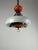 Italian Extendable Hanging Lamp in Ceramic and Glass, 1970s For Sale - Image 5 of 11