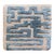 Contemporary Sample Theseus Maze Rug, Sky Blue, 1212 For Sale - Image 3 of 5