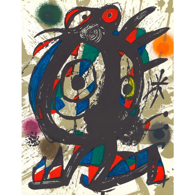 Joan Miró Litógrafia I 1978 Lithograph For Sale