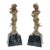 19th Century Art Nouveau Carmen & Mignon Bronze Figures on Plinths - Pair For Sale