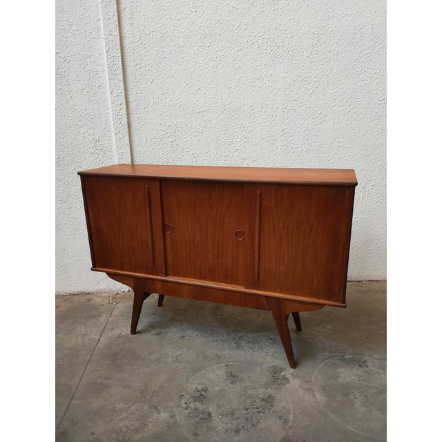 Mid-Century Teak Sideboard, Denmark, 1970s For Sale - Image 3 of 10