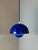 Blue Enamel Flowerpot Pendant Lamp by Verner Panton for Louis Poulsen For Sale - Image 11 of 11