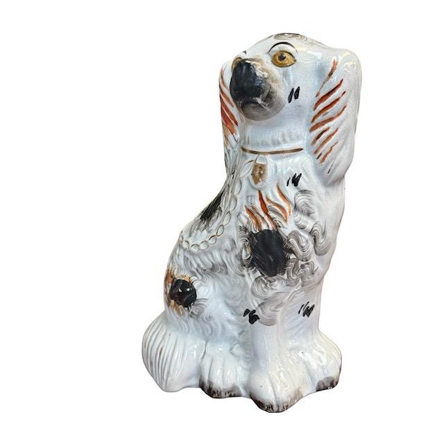 English Mid 19th Century English Staffordshire Dog Figurine For Sale - Image 3 of 9