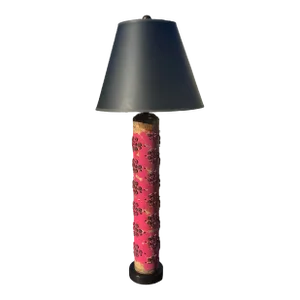 Vintage Wallpaper Roller Lamp