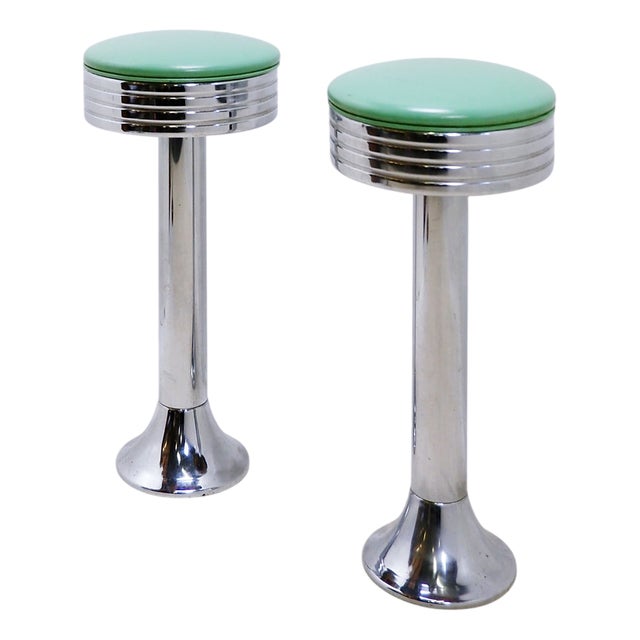 Vintage Bar Stools, 1950s, Set of 2 For Sale