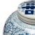 Early 21st Century Chinese Blue and White Double Happiness Spice Jar For Sale - Image 5 of 7