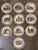 Set of Ten French Creil Faience Plates, Circa 1830 For Sale - Image 6 of 12