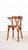 Wood Burnt Orange Three Spoked Fan Back Armchairs, 1980s, Set of 4 For Sale - Image 7 of 8