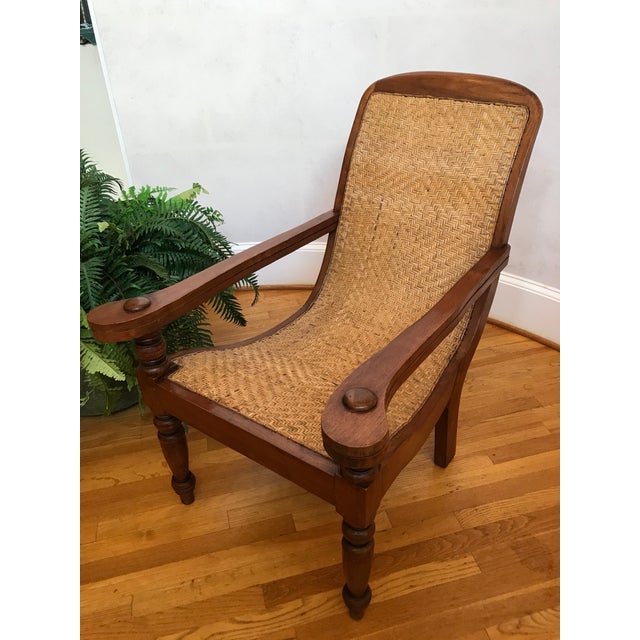 Antique Dutch Colonial Plantation Chair Chairish