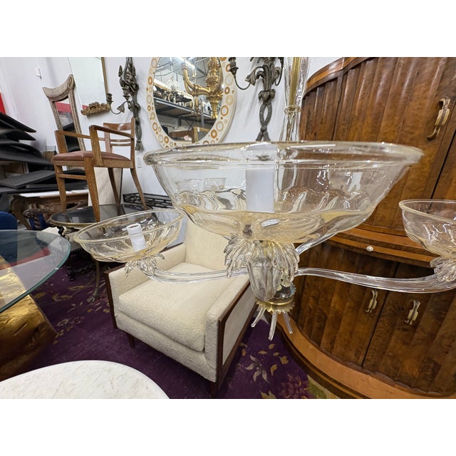 1930s Stunning Murano GlassChandelier by Seguso For Sale - Image 12 of 12