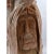 105" Tall Hand Carved Figural Wood Spirit Animals Tree Trunk Totem Sculpture For Sale - Image 12 of 18
