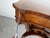 Vintage Eclectic Mahogany Curule-Base Side Tables With Brass Inlay – Pair For Sale - Image 18 of 18