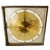 Art Deco Starburst Table Clock Brass from Kienzle, 1930s For Sale - Image 6 of 8