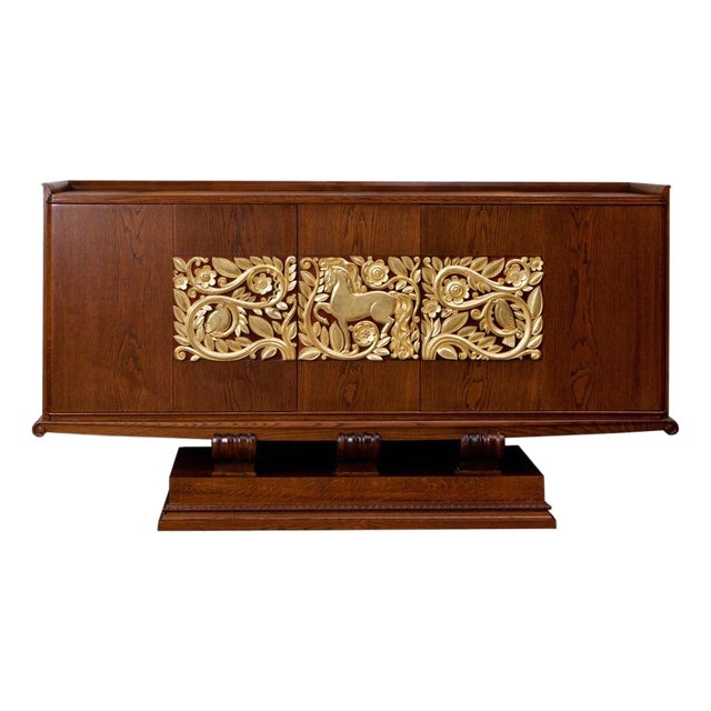 1930s Fine Art Deco Sideboard Designed by Christian Krass For Sale