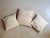 Vintage Handmade Coastal Cushions in Marine-Themed Fabric, 1990s, Set of 3 For Sale - Image 3 of 8