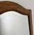 French Style Wall Mirror in Oak For Sale - Image 4 of 9