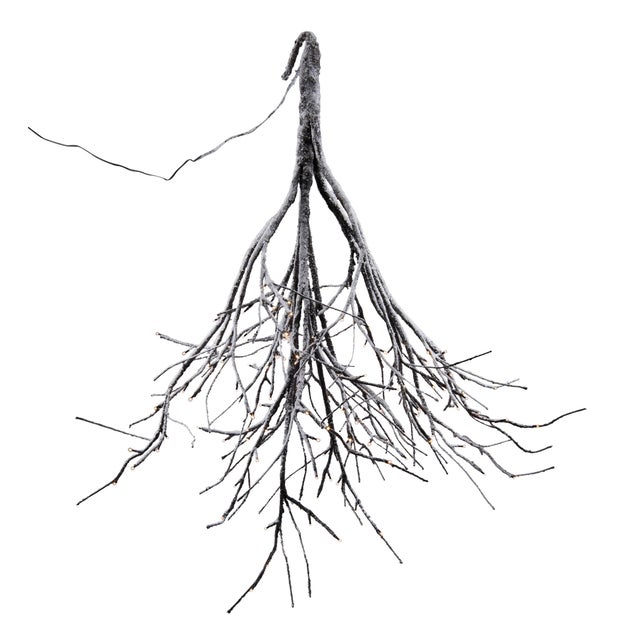 Bring the beauty of a snow-kissed forest indoors with the LED Flocked Twig Branch. Standing 5 feet tall, this incredibly...
